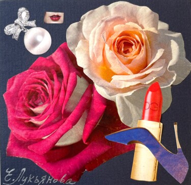 Коллажи под названием "Collage N2 from the…" - Ekaterina Lukyanova (LukyanovaART), Подлинное произведение искусства, Коллажи