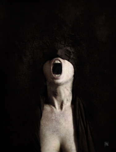 Фотография под названием "Erased IV" - Nico, Подлинное произведение искусства, Цифровая фотография Установлен на Другая жест…