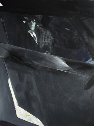 Peinture intitulée "BATMAN & ROBIN" par Yurii Remizov, Œuvre d'art originale, Acrylique