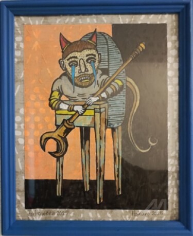 "Halloween" başlıklı Tablo Hakaro tarafından, Orijinal sanat, Akrilik