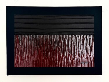 Painting titled "Forsaken Relic" by Bnsy, Original Artwork, Acrylic Mounted on Wood Stretcher frame