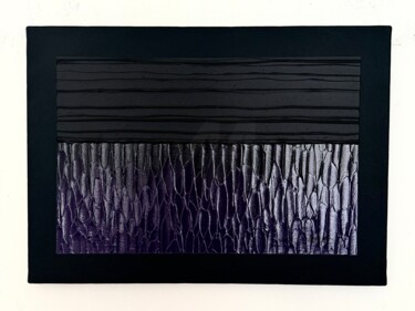 Painting titled "Forsaken Pulse" by Bnsy, Original Artwork, Acrylic Mounted on Wood Stretcher frame