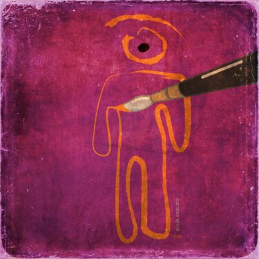 Arte digital titulada "no niño rem" por Ojolo, Obra de arte original, Pintura Digital