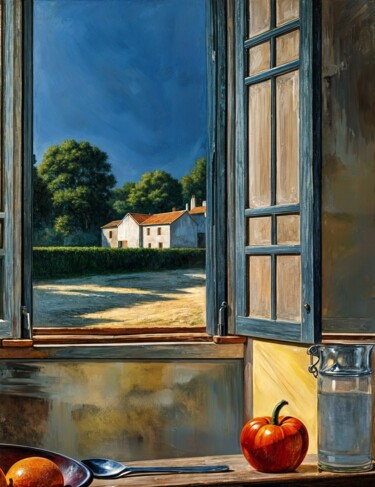 LE MATIN ( 55 cm x 43 cm ) licence disponible