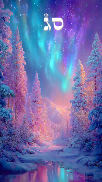 "Northern Night’s Ra…" başlıklı Dijital Sanat Asnat Unnger tarafından, Orijinal sanat, Dijital Resim