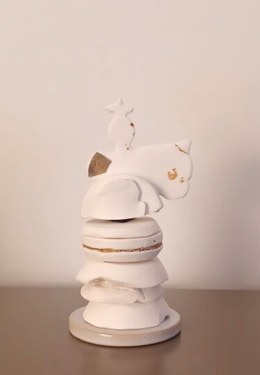 Skulptur mit dem Titel "En devenir" von Serge Maronese, Original-Kunstwerk, Gips