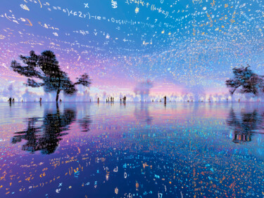 "Formula aurora" başlıklı Dijital Sanat Thomas Thomopoulos tarafından, Orijinal sanat, AI tarafından oluşturulan görüntü