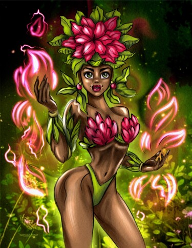 Birthday Wish Manifested – Limited Edition Afrofantasy Art!