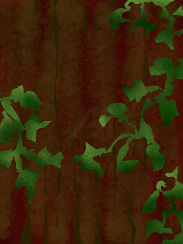 Ivy Before An Old Door