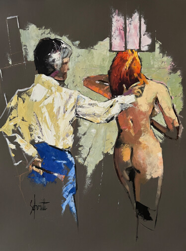 LE PEINTRE ET SON MODÈLE