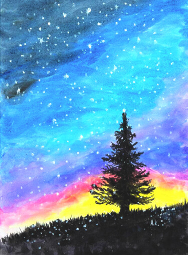 Starry Night Over Evergreen | Magical Nocturnes #2