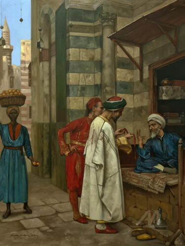The Bargain in the Souk (Reproduced)