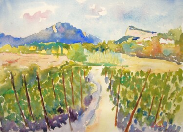 Le Pic Saint-Loup et l'Hortus en septembre 2025