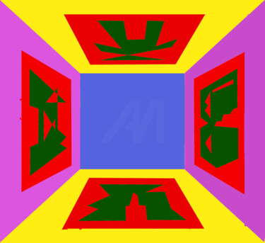 Painting For A Ceiling - Colour Trial