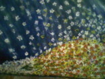 Pintura titulada "un bouquet" por Auracelie Wall, Obra de arte original