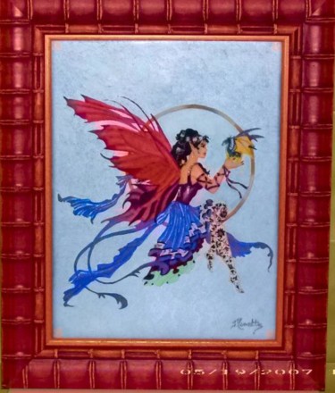 Peinture intitulée "L'envolée féérique" par Monette O'Neill, Œuvre d'art originale
