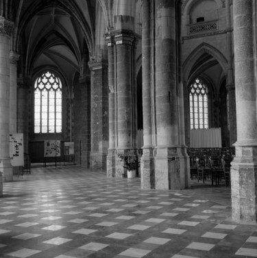 摄影 标题为“collegiale Aire sur…” 由Frédéric Duchesnay, 原创艺术品, 电影摄影