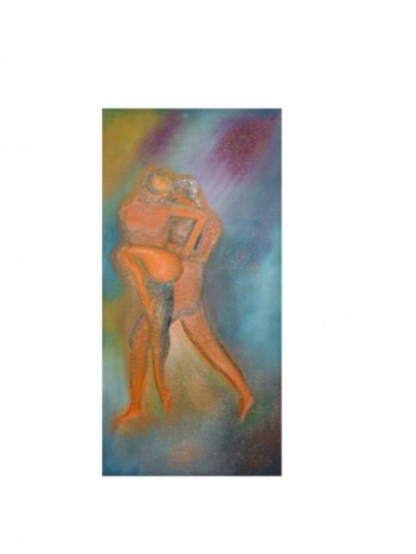 Pintura intitulada "harmonia" por Josil, Obras de arte originais