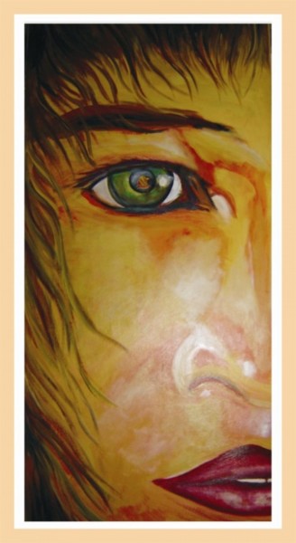 Pintura intitulada "ciúme" por Josil, Obras de arte originais