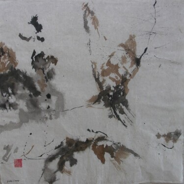 Peinture intitulée "Poussières d'étoile" par Jean Cabane, Œuvre d'art originale