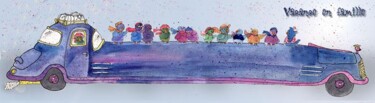 제목이 "Fanie LeFebvre"인 디지털 아트 Fanie Lefebvre (Multicol'Art)로, 원작