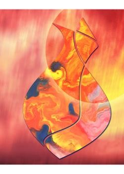 Digital Arts titled "surahi" by Manu Singh, Original Artwork