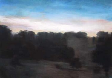 Painting titled "paysage en mouvement" by Mathieu Weemaels, Original Artwork