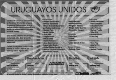Uruguayan Festival -Australia