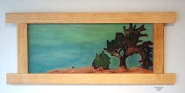 Painting titled "seacliff" by Angelo Di Pietrantonio, Original Artwork