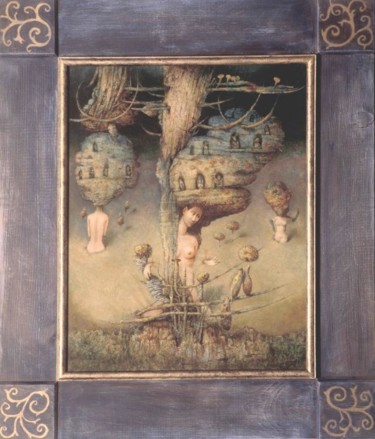 Painting titled "MEMORIES 1" by Peter Marcek, Original Artwork