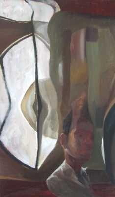 Painting titled "elongation" by Mathieu Weemaels, Original Artwork