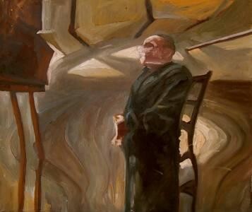 Painting titled "lumière" by Mathieu Weemaels, Original Artwork