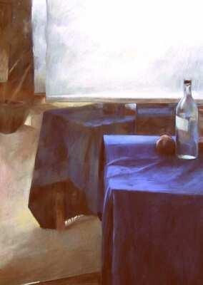 Painting titled "fin décembre" by Mathieu Weemaels, Original Artwork