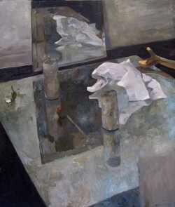 Painting titled "papier froissé" by Mathieu Weemaels, Original Artwork