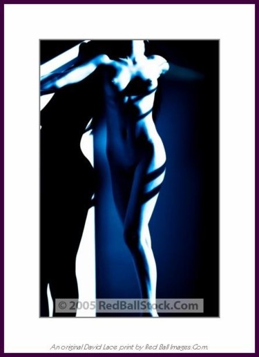 Blue Lines Photography titled "Blue Lines" by David Lace, Original Artwork
