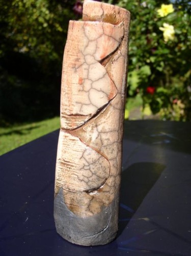 Design getiteld "Vase Raku6" door Johnluca, Origineel Kunstwerk, Accessoires