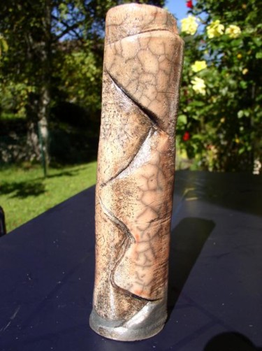 Design getiteld "Vase Raku7" door Johnluca, Origineel Kunstwerk, Accessoires