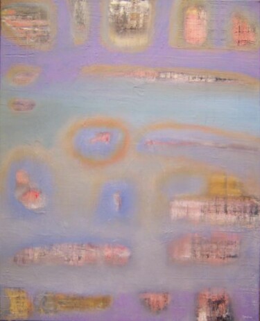 Painting titled "In the Now" by Scott Spencer, Original Artwork, Oil Mounted on Wood Stretcher frame