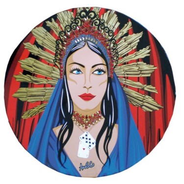 Peinture intitulée "Ma donne..." par Ann'Soco, Œuvre d'art originale, Acrylique