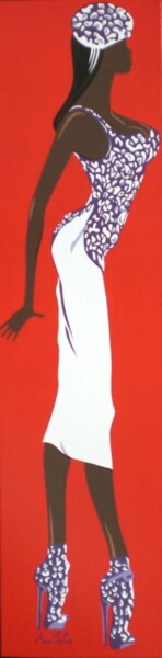 Peinture intitulée "Muse" par Ann'Soco, Œuvre d'art originale