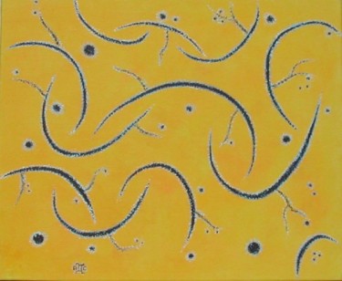 Peinture intitulée "Farandole" par Anne Garnier, Œuvre d'art originale