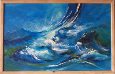 Peinture intitulée "preque abstrait: la…" par Anne-Frédérique Ferret, Œuvre d'art originale