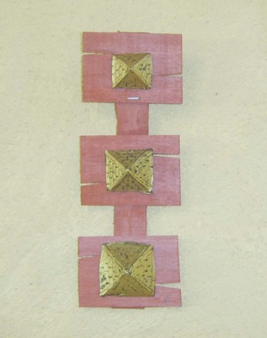 Sculpture intitulée "Kéops Kefren Mikéri…" par S Eymond Laritaz, Œuvre d'art originale