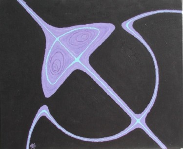 Peinture intitulée "La formule d'Hénon" par Anne Garnier, Œuvre d'art originale
