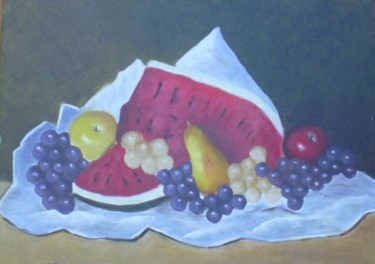Painting titled "Natura Morta" by Ira-Ma, Original Artwork, Oil