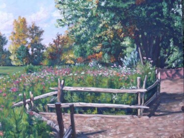 Peinture intitulée "Abondance" par Azucena, Œuvre d'art originale, Huile