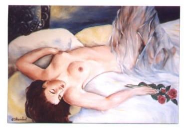 NU Peinture intitulée "NU" par Géraldine Streichert, Œuvre d'art originale