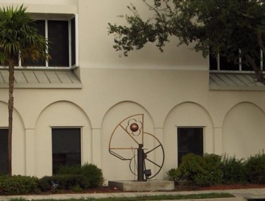 Sculpture titled "Chambered Nautilus" by Richard Beaulieu, Original Artwork, Metals
