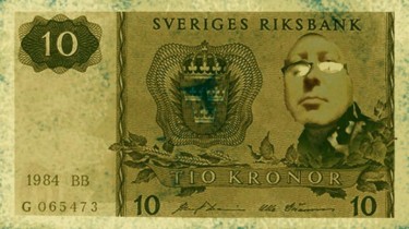 Painting titled "TenKronorMartthefor…" by Daniel Perry, Original Artwork