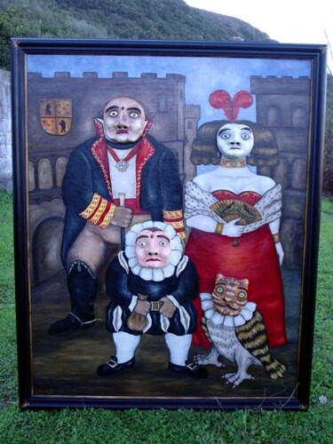 Pintura titulada "Rancio abolengo" por Ignacio Navarro, Obra de arte original